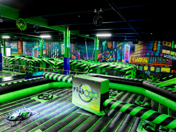 Flip Out Indoor Trampoline Arena - 1