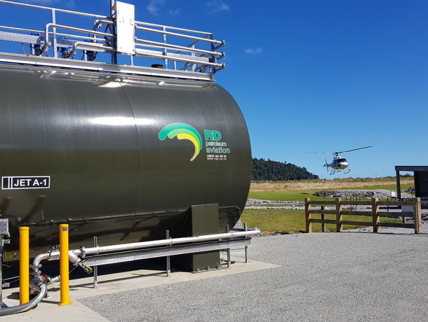 RD Petroleum Aviation Fuel Upgrade at Franz Josef Glacier