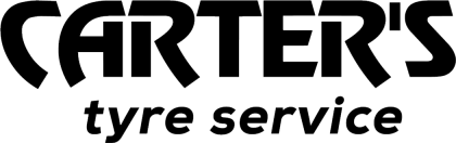 Carters Tyre Service Logo Black 600X200