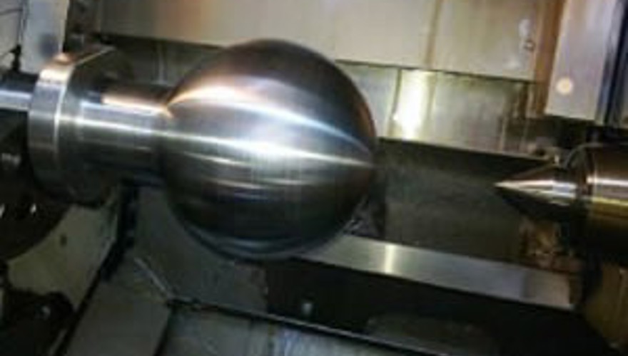 Crane Boom Trailer Pivot Ball - 2