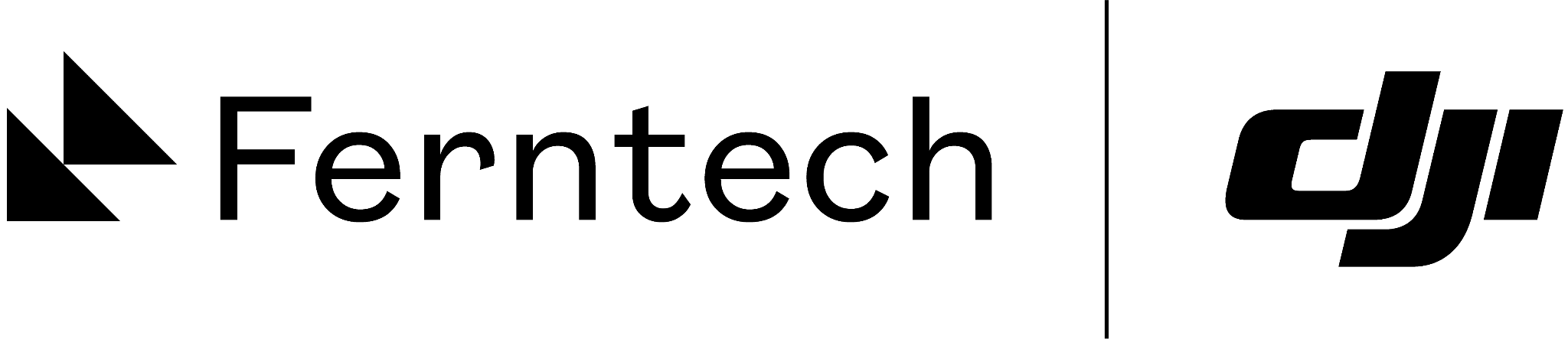 Ferntech DJI Logo Black