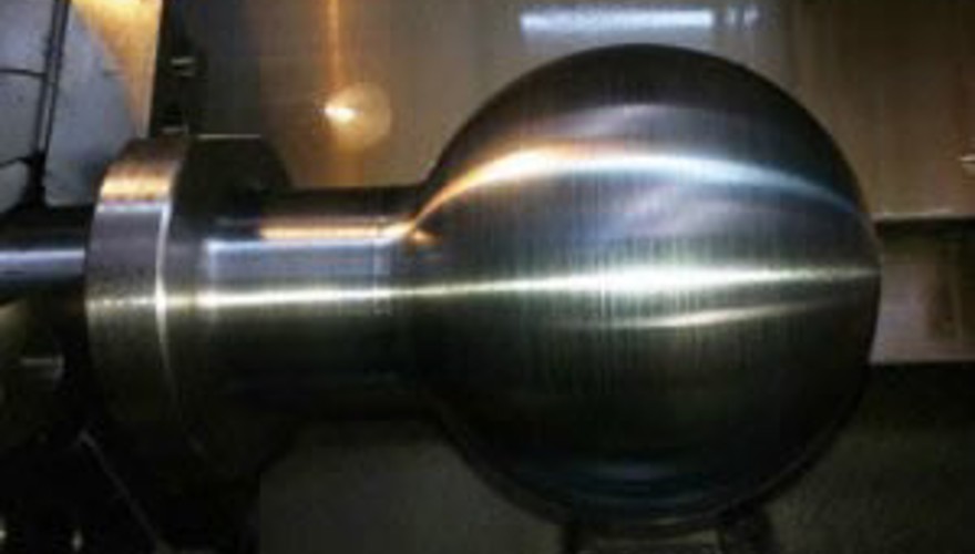 Crane Boom Trailer Pivot Ball - 6