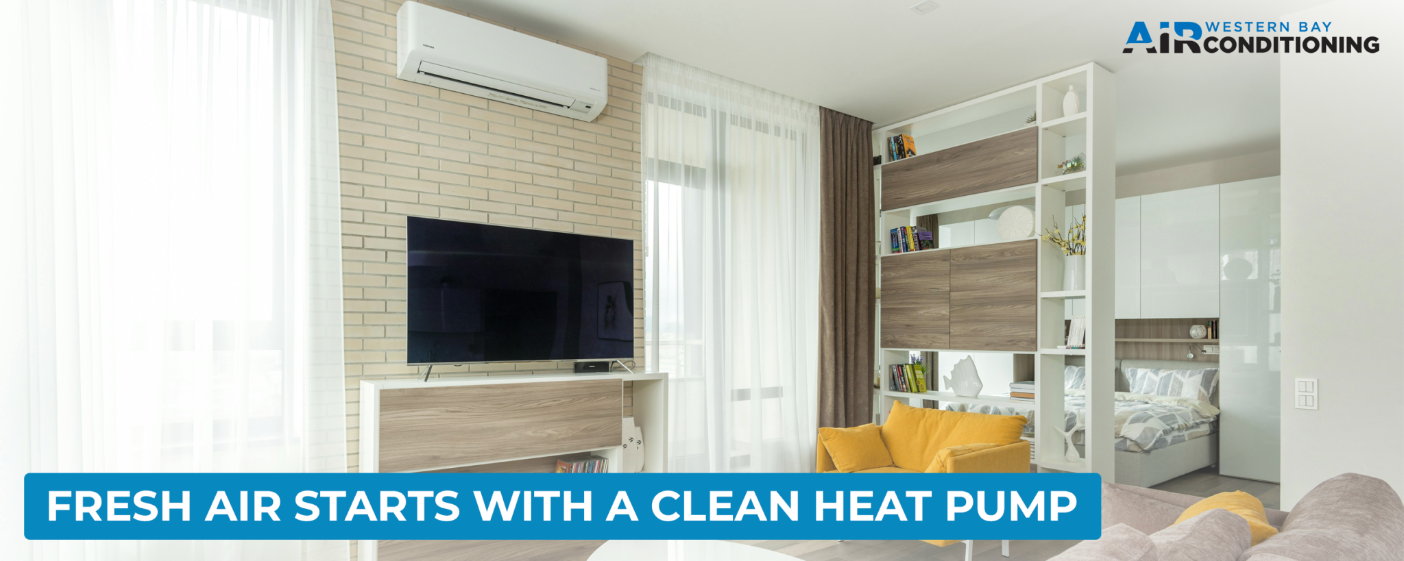 Fresh air starts with a clean heat pump
